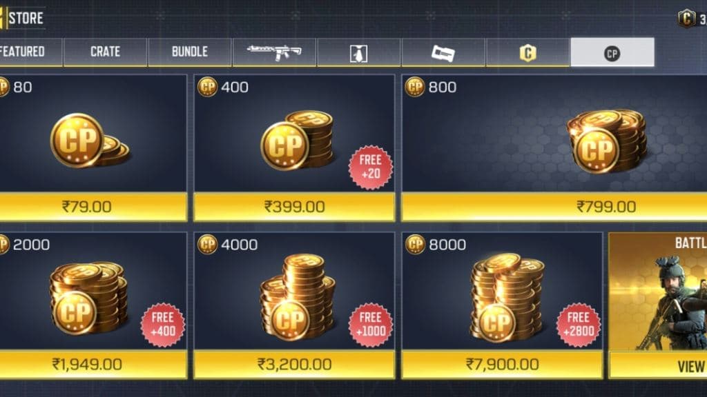 خرید سی پی کالاف دیوتی موبایل ارزان