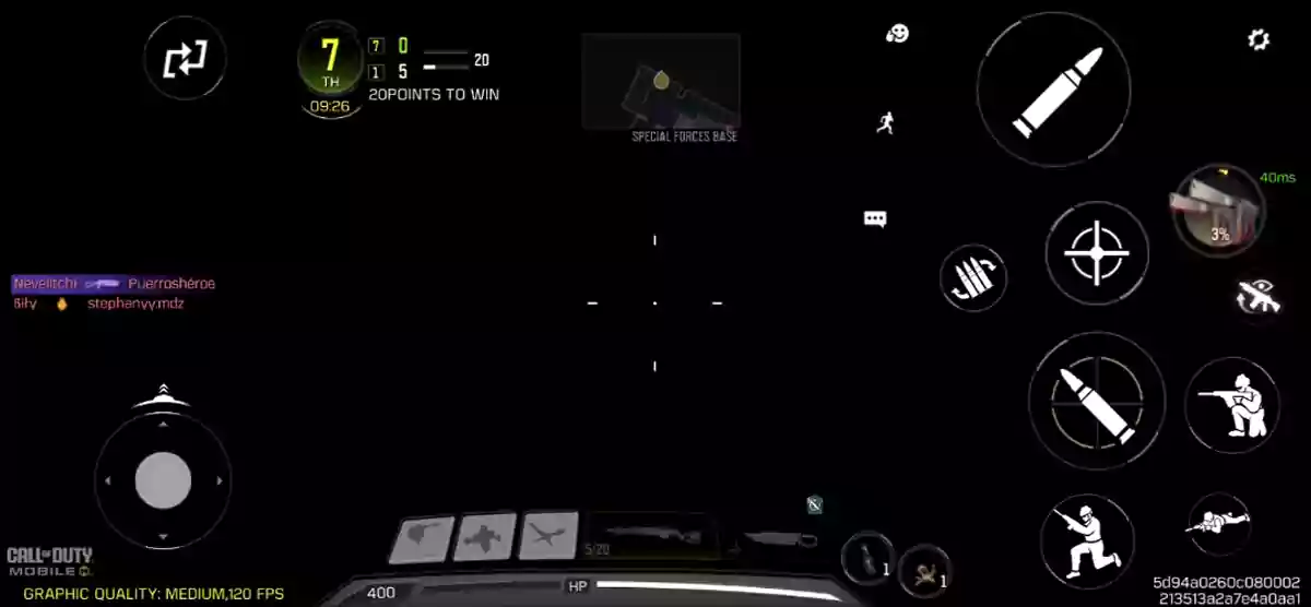 سیاه شدن صفحه در کالاف موبایل