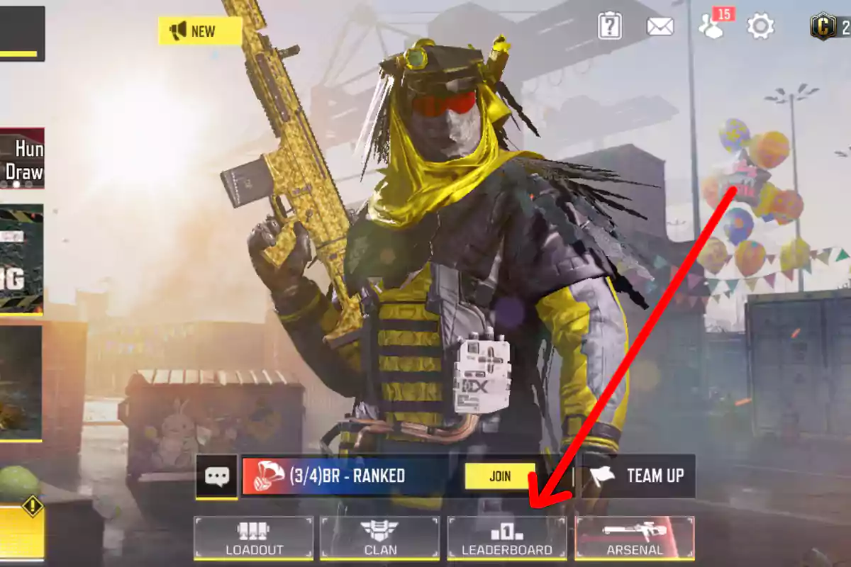 لیدربرد کالاف دیوتی موبایل کجاست؟