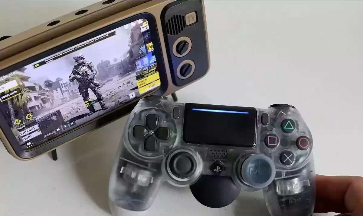 اتصال دسته ps4 به کالاف موبایل