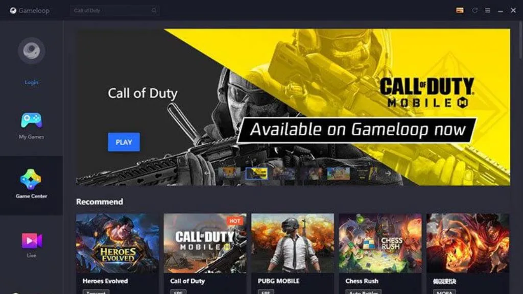 بهترین شبیه ساز اندروید برای کالاف دیوتی موبایل GameLoop