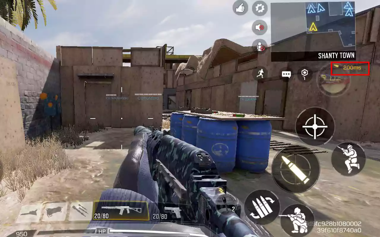 بالا رفتن پینگ در کالاف دیوتی موبایل