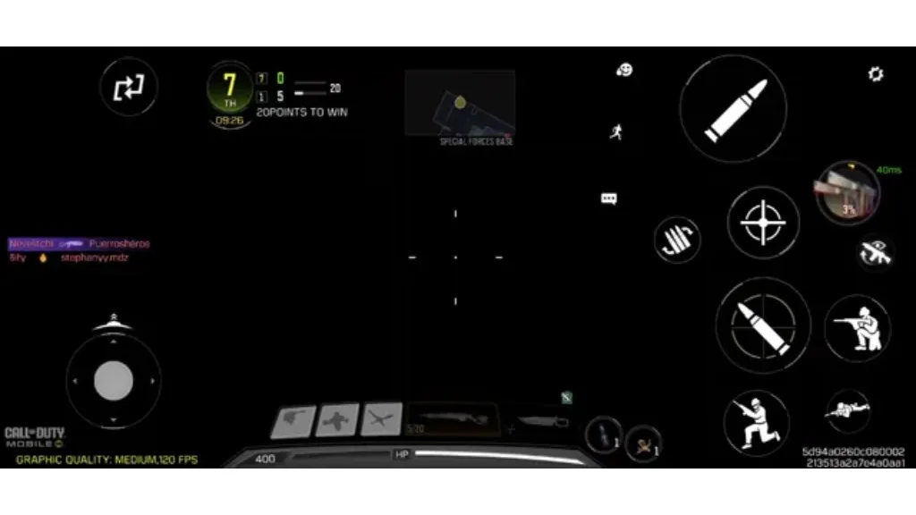 ارور Black Screen / Freeze / Crash کالاف دیوتی موبایل