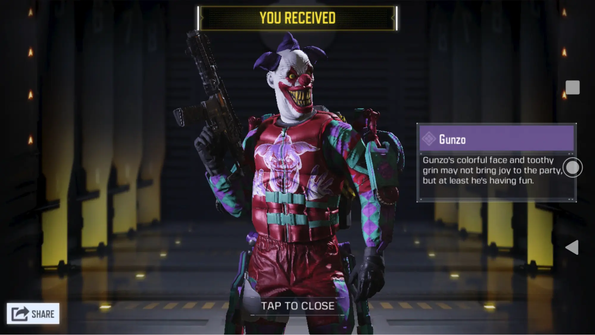 گرفتن اسکین جوکر رایگان در کالاف دیوتی موبایل