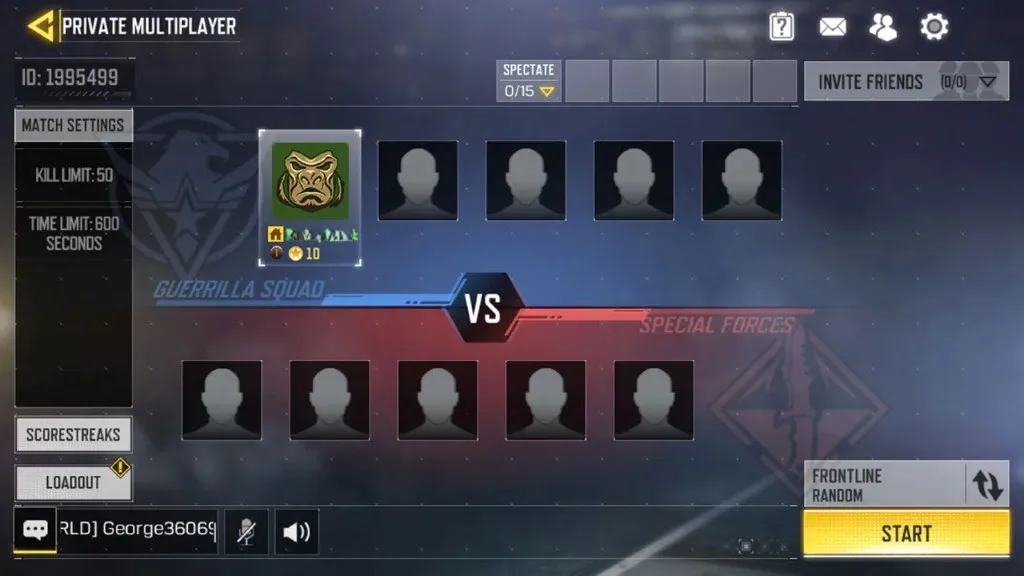 سرور یک به یک کالاف موبایل دوئل کالاف دیوتی موبایل