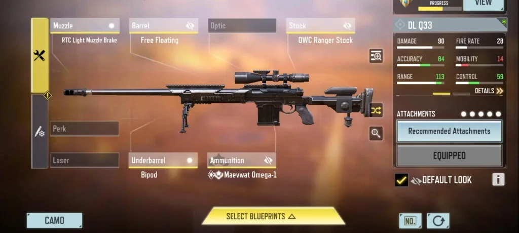 بهترین تفنگ های اسنایپر در کالاف دیوتی موبایل