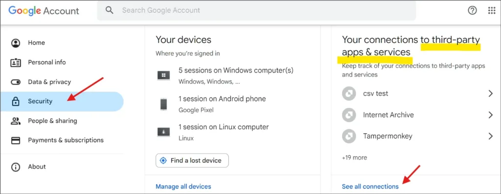 حذف اکانت متصل به گوگل در کالاف موبایل