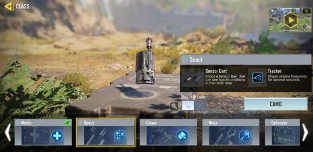 بهترین کلاس اسنایپر - scout