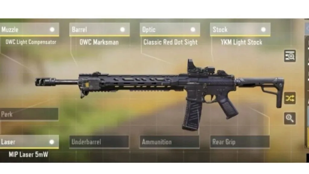 بهترین اتچمنت m4 برای دوئل