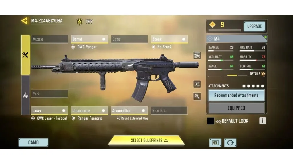 بهترین اتچمنت m4 برای مولتی