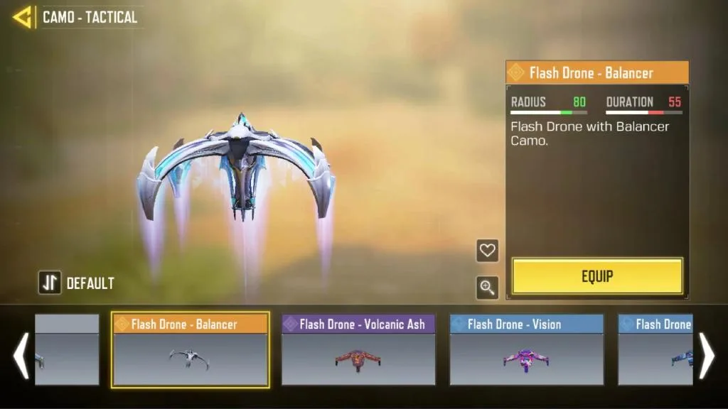 Flash Drone کالاف دیوتی موبایل