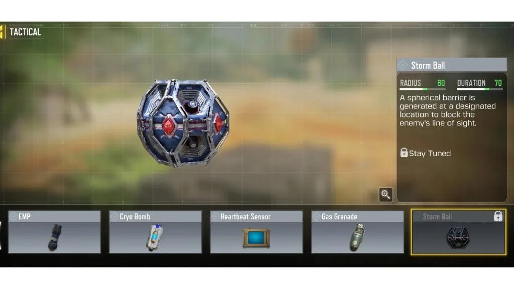 Storm Ball کالاف دیوتی موبایل