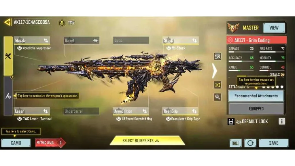 بهترین اتچمنت 117 متیک برای مولتی