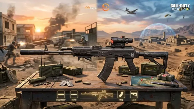 بهترین اتچمنت های گان AK117 کالاف دیوتی موبایل