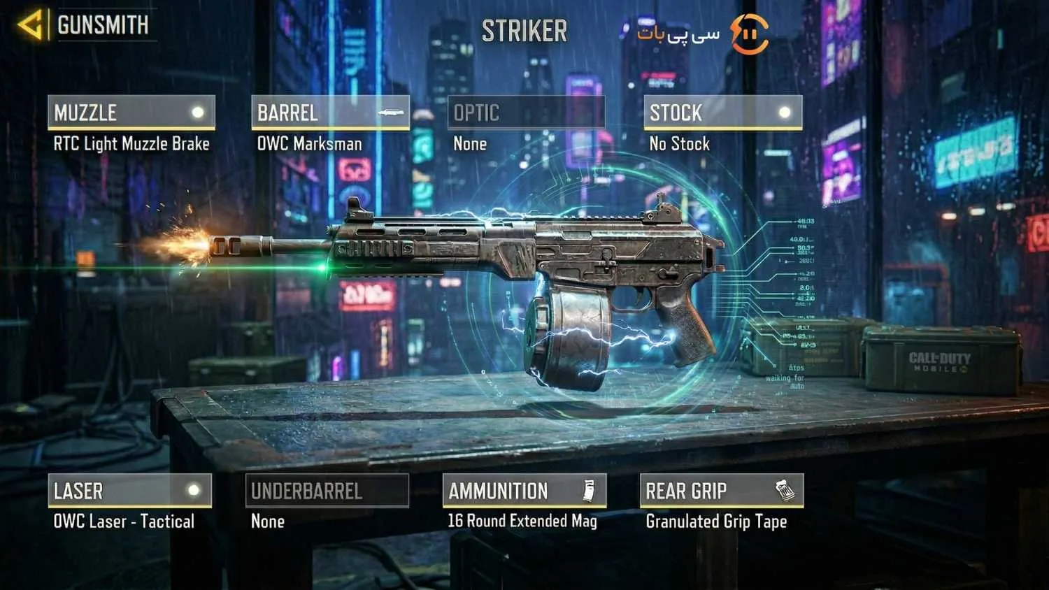 بهترین اتچمنت های استرایکر کالاف موبایل