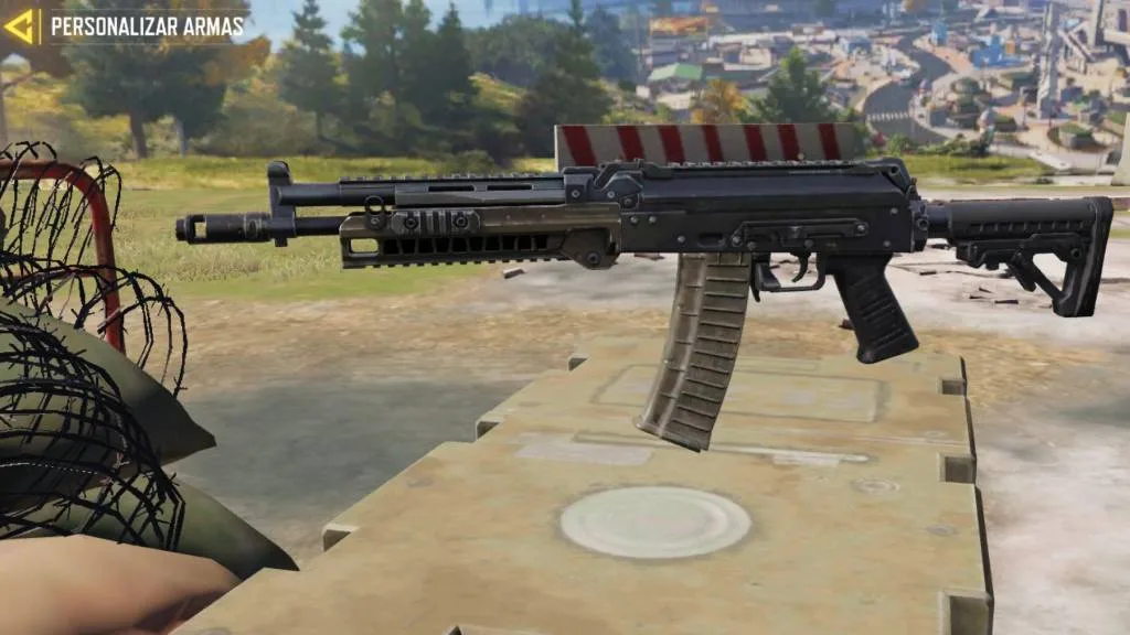 Ak117 یکی از بهترین گان های بتل رویال