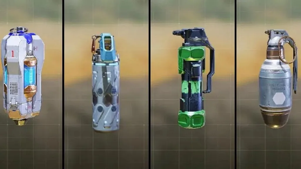 grenade ها در کالاف موبایل