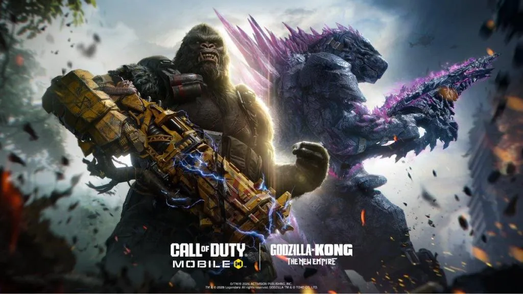  ایونت Godzilla x Kong کالاف دیوتی موبایل