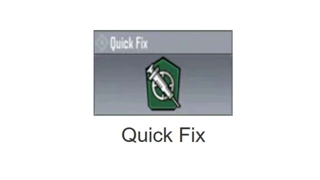 quick fix
