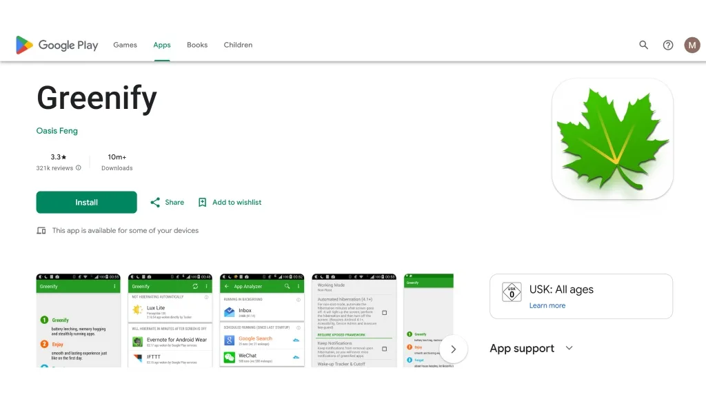 برنامه greenify برای کاهش لگ در گوشی شیائومی