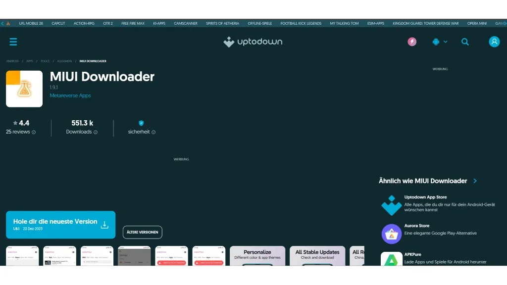 MIUI Downloader