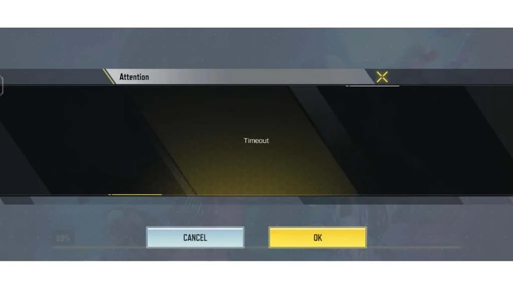دلایل اصلی مشکل timeout کالاف دیوتی موبایل