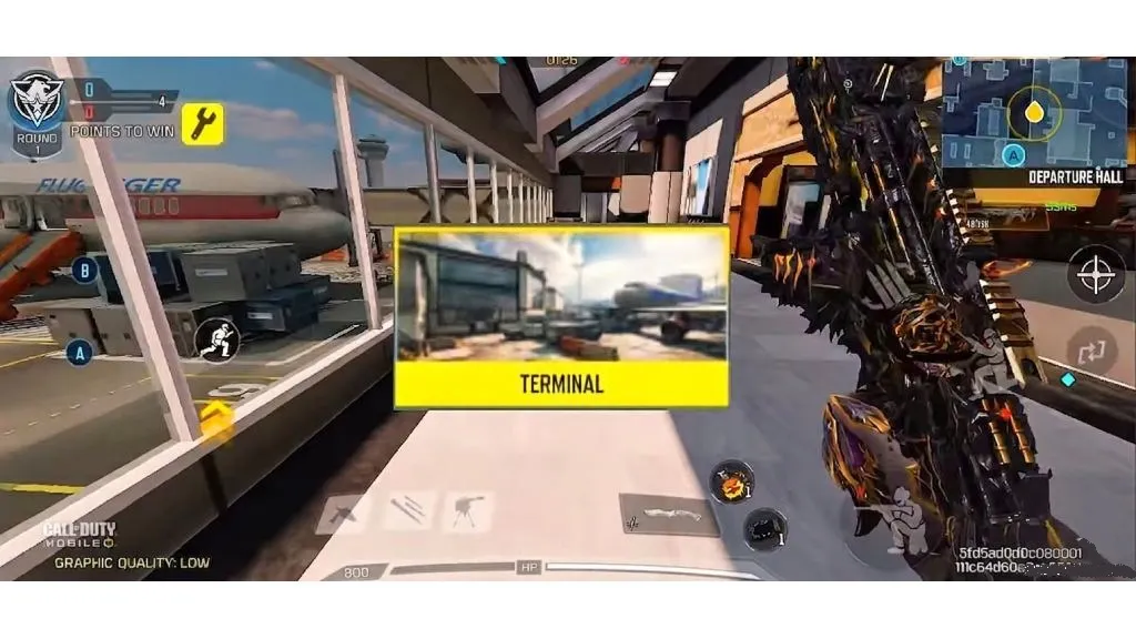 مکان مخفی نقشه Terminal