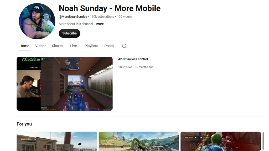 Noah Sunday - More Mobile