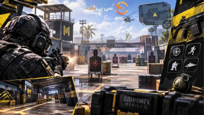 رفتن به مپ تمرینی کالاف موبایل