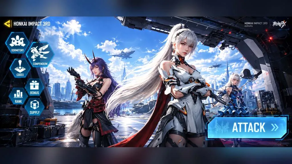 مود Honkai impact 3rd کالاف دیوتی موبایل
