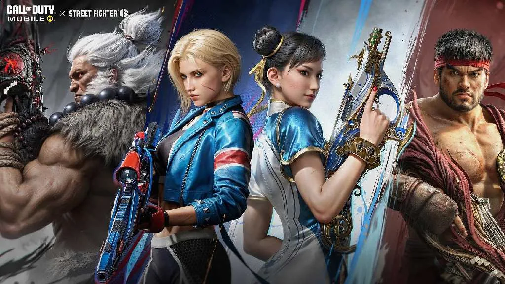 اسکین های کاراکتر در همکاری Street Fighter و کالاف دیوتی موبایل